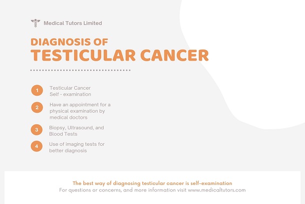 daignosing cancer of the testis; how can we diagnose testicular cancer?; testicular cancer diagnosis;